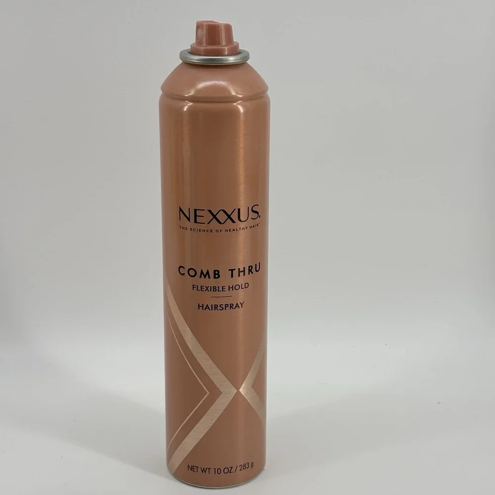 NEW Nexxus Comb Thru Flexible Hold Hairspray‎ Light Hold, 10 oz No Cap